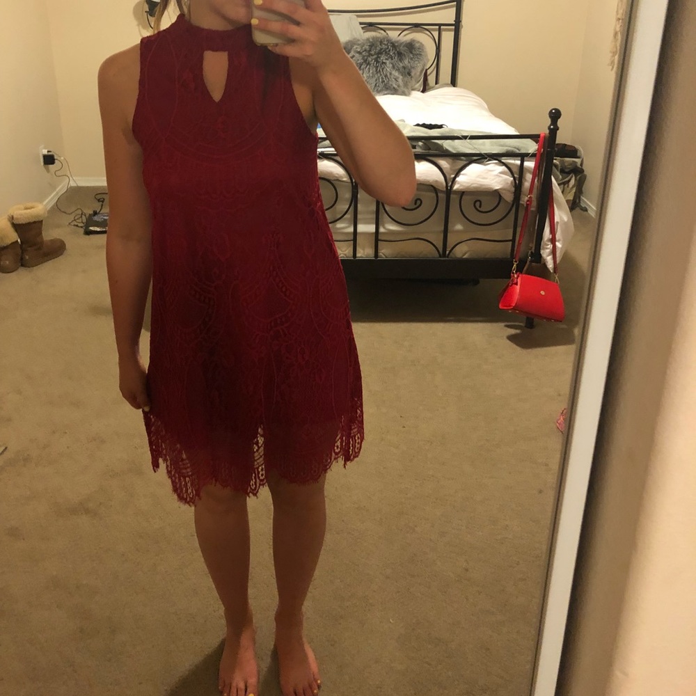 Beautiful red dress